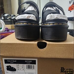 Dr. Martens Women's Black Voss II Quad Sandals